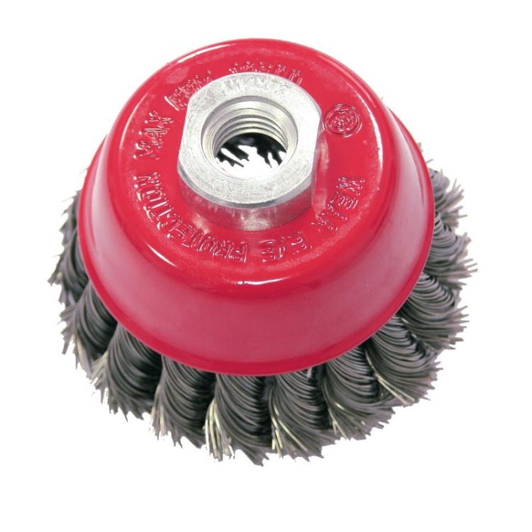 Szczotka druciana doczołowa