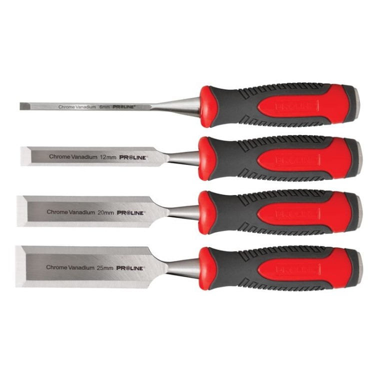 Zestaw dłut do drewna, 4-sztuki