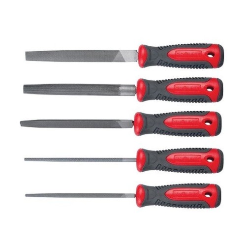 Zestaw pilników ślusarskich 200mm, 5-sztuk